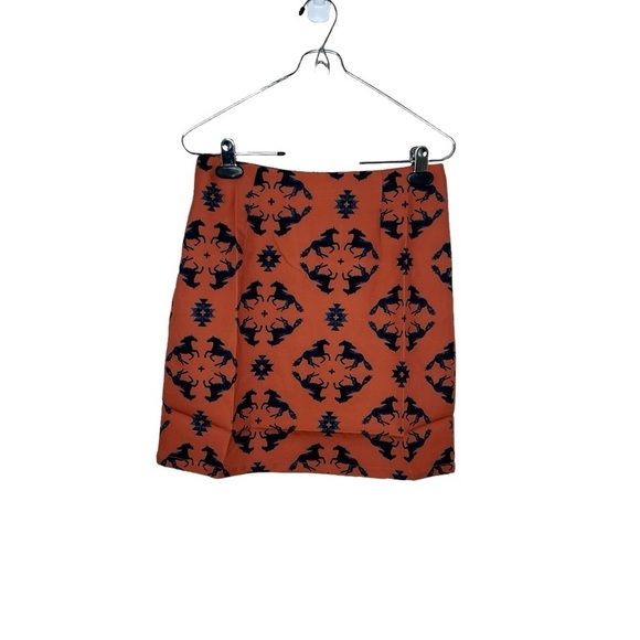 Home Folk Women’s Horse Lover Mini Skirt - Picture 3 of 10